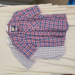 Set of 2 Men's Magellan Large button up shirts